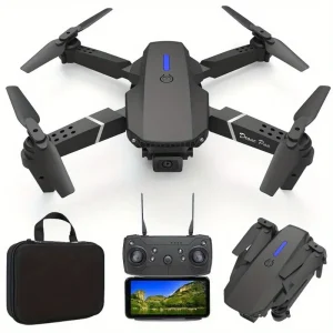 A Drone with 4K High-Definition Aerial Photography Capabilities, Featuring a Brushless Motor And Four-Way Obstacle Avoidance, Offers a 20-Minute Battery Life. It Includes a 90° Electronic Speed Controller, Dual Cameras, And Wifi Video Transmission.