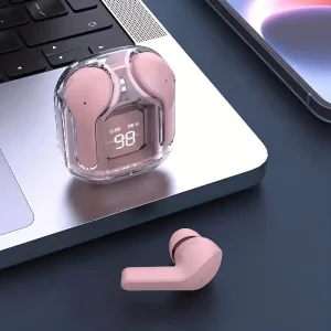 Wireless In-Ear Headphones 2-in-1 Dual Earbuds + Sleep Earplugs 5.4 Chip Noise Cancellation Microphone High-Quality Sound Clear Call Comfortable Wear-Free Pressureless Invisible Sleep Earplugs LED Digital Display Long-Lasting Battery Suitable for Couples