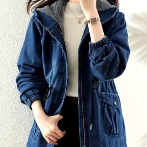 Women'S Winter Coat - Elegant Long Formal & Casual Outerwear, Soft Fluffy-like Texture, Warm Cold Weather Jacket for Everyday & Special Occasions, Easy-Care Luxury Coat YT, Ladies Winter Coats, Seasonal Fashion, Sophisticated Design, Plush Texture, Styl
