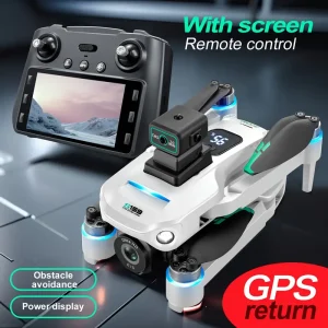 ProFlight K90MAX 4K GPS Drone - Longest Flight Time, Optical Flow, 5G Transmission, Brushless Motors, Intelligent Follow Me, Auto Return Home, 2 Batteries, Handbag - Foldable FPV RC Quadcopter
