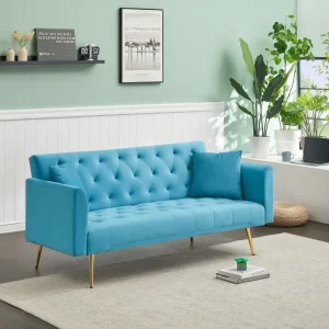 65&quote; Oversized Chaise Lounge Sofa Chair Indoor, No Assembly Lounge Couch, Modern Corduroy Sleeper Couch Chair with 3 Soft Pillows, Boneless Cloud Couch Sofa Bed. Christmas Surprise, Holiday Essentials, Holiday Gift Guide, Cozy Winter Gifts