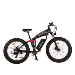 48v Full Suspension Electric Bicycle Fat Tire Ebike Hydraulic Oil Disk Brakes 7 Speed E Bike Road Ebike Electric Snow Bike
