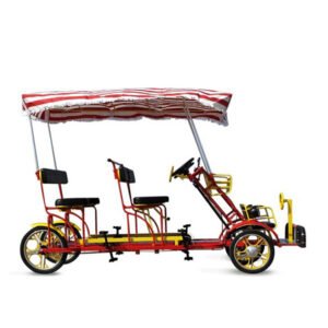 Fashional Hot Sale 4 Seater 4 Wheel Good Quality Cheap Price Road tandem Bicycle Sightseeing Bike No reviews yet
