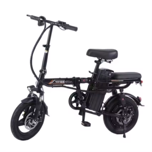 Hot Selling Customized Folding E Cycle Bike 2 Wheel Fat Tire Electric Bicycle with Sidecar for Adults