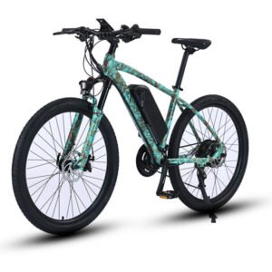 Full Suspension 48v 17.5ah Lithium Battery New Model Electric Mountain Bike Rear Hub Motor Disc Brake 500-750W 26 Inch E-bike