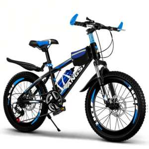 Children's Road Bike 18inch Single/Variable-Speed Steel Frame Full Shockproof Rear Pedal Brake Gift Bike for Big Kids
