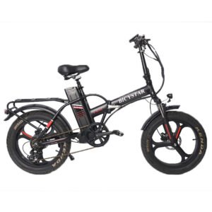 20 Inch Wheel Tyre Big Electric Bicycle 500w Popular Adult Folding E Bike Fat Tires Ebike